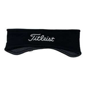 Titleist Black Merino Wool Golf Earband NWT